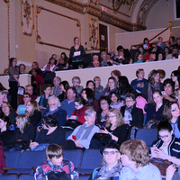 A full house turn out at the beautiful Mae Wilson Theatre at the Moose Jaw Cultural Centre